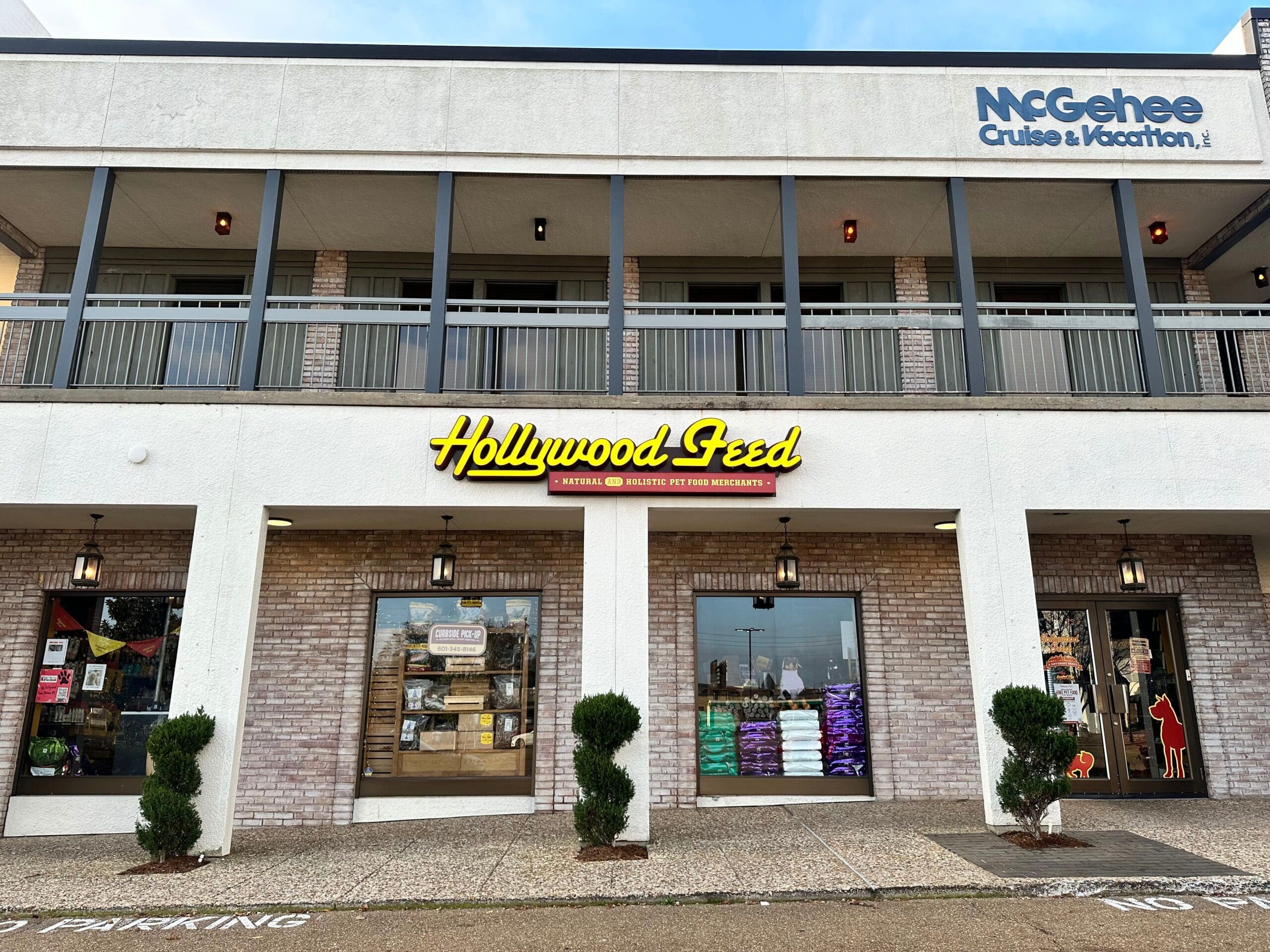 exterior of hollywood feed