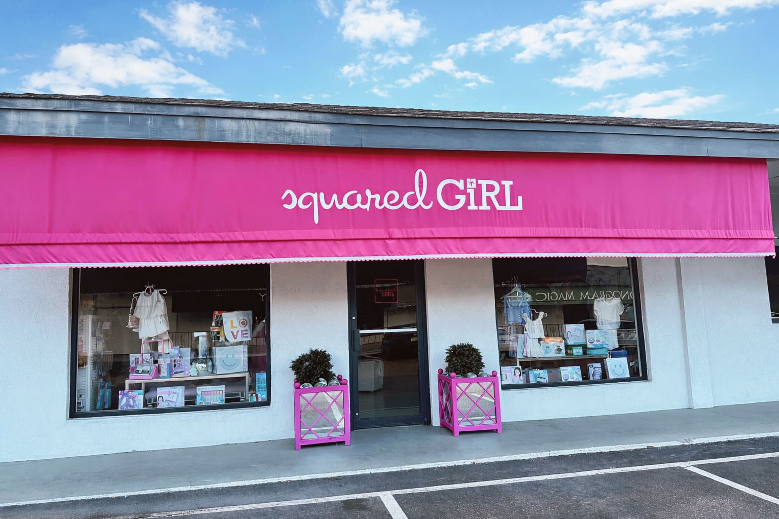exterior of squared girl in jackson, ms