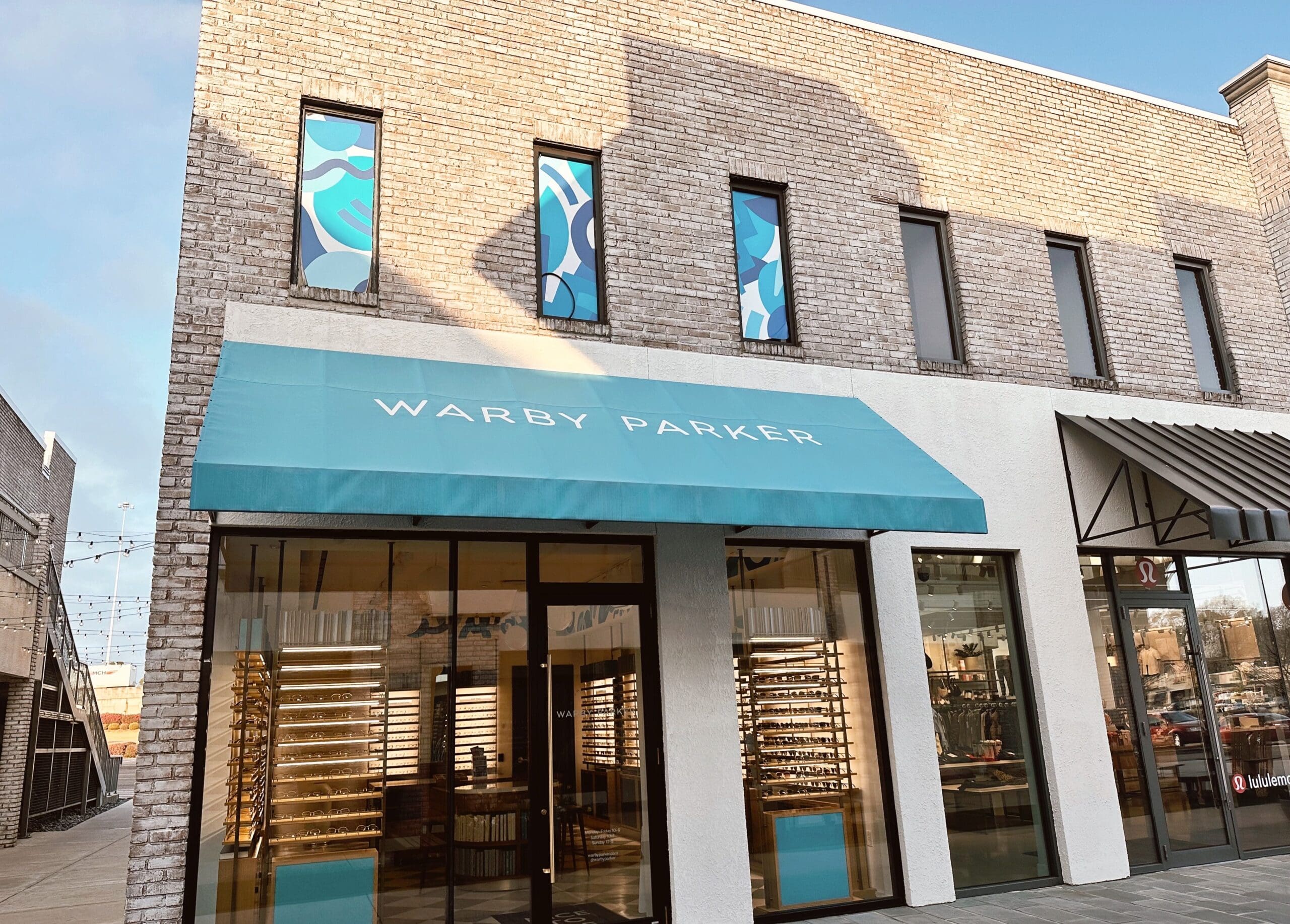 exterior of warby parker